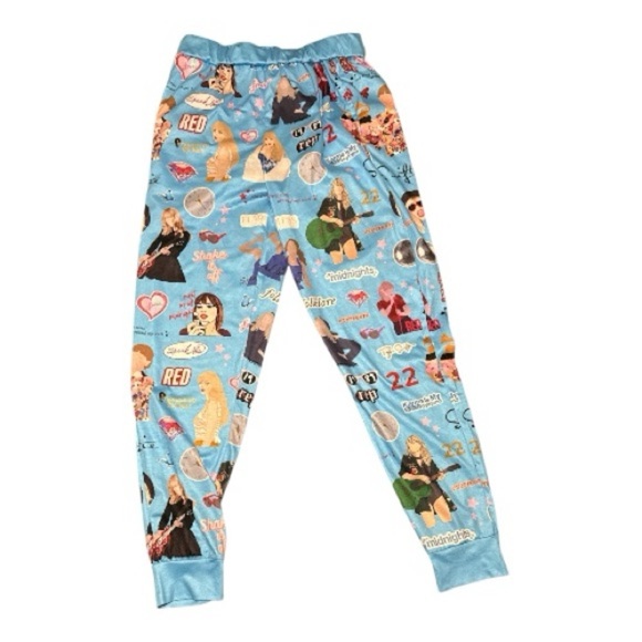 Taylor Swift Pants - Taylor Swift Pajama Jogger Pants Large